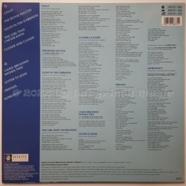 Parrish & Toppano - The Royal Falcon • 12" Vinyl LP • NM - Labyrinth Music