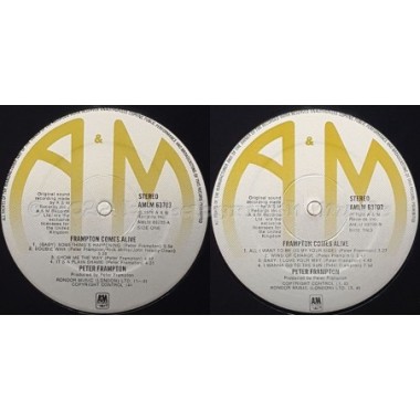 Peter Frampton - Frampton Comes Alive • 12" Vinyl LP • EX - Labyrinth Music