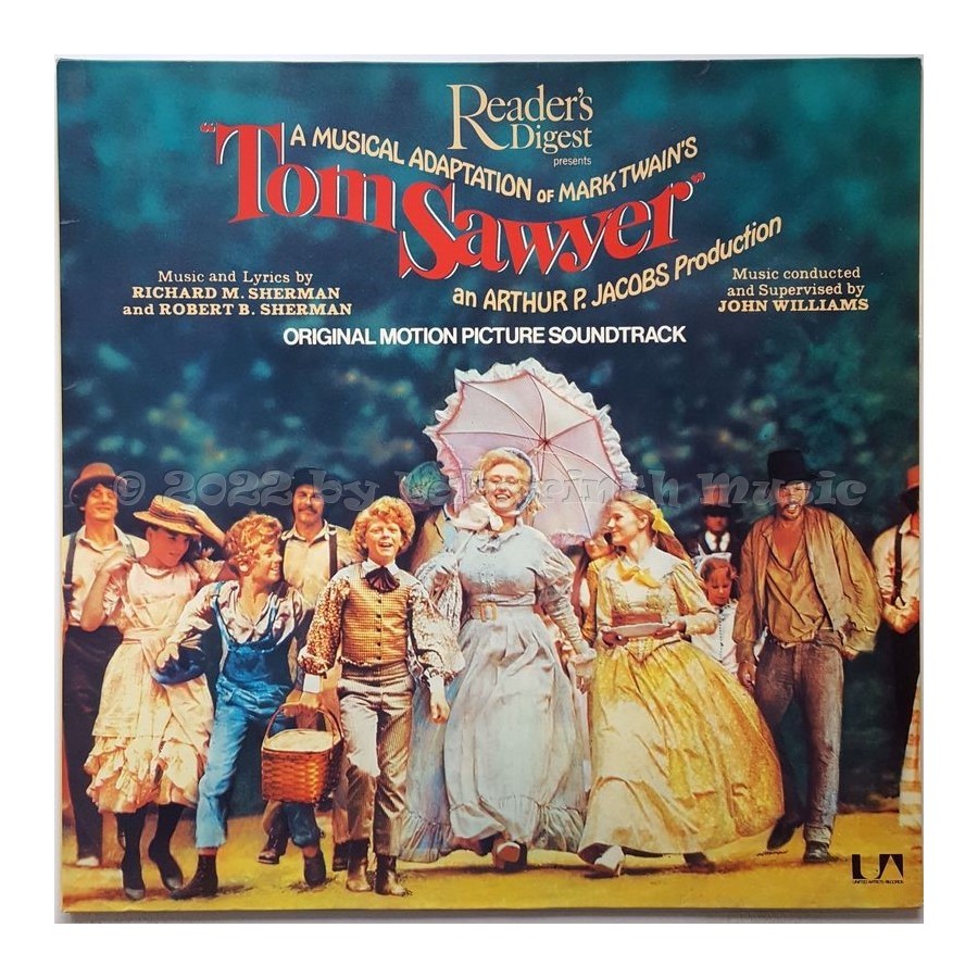 Richard M. Sherman & Robert B. Sherman - Tom Sawyer Original Motion Picture Soundtrack • 12" Vinyl LP • EX - Labyrinth Music
