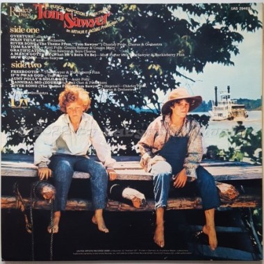 Richard M. Sherman & Robert B. Sherman - Tom Sawyer Original Motion Picture Soundtrack • 12" Vinyl LP • EX - Labyrinth Music
