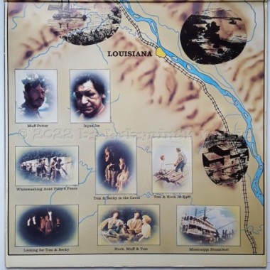 Richard M. Sherman & Robert B. Sherman - Tom Sawyer Original Motion Picture Soundtrack • 12" Vinyl LP • EX - Labyrinth Music