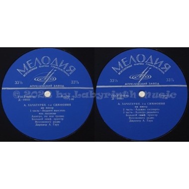 Various - 1st Symphony • 12" Vinyl LP - Labyrinth Music