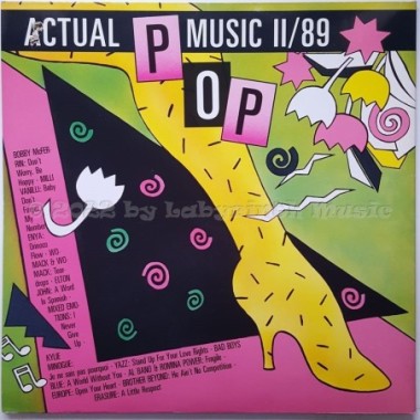 Various - Actual Pop Music 2/89 • 12" Vinyl LP • MINT - Labyrinth Music