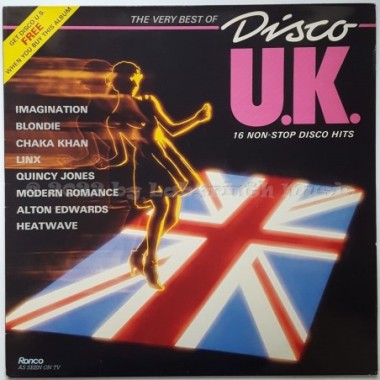 Various - Disco U.K. • 12" Vinyl LP • MINT - Labyrinth Music