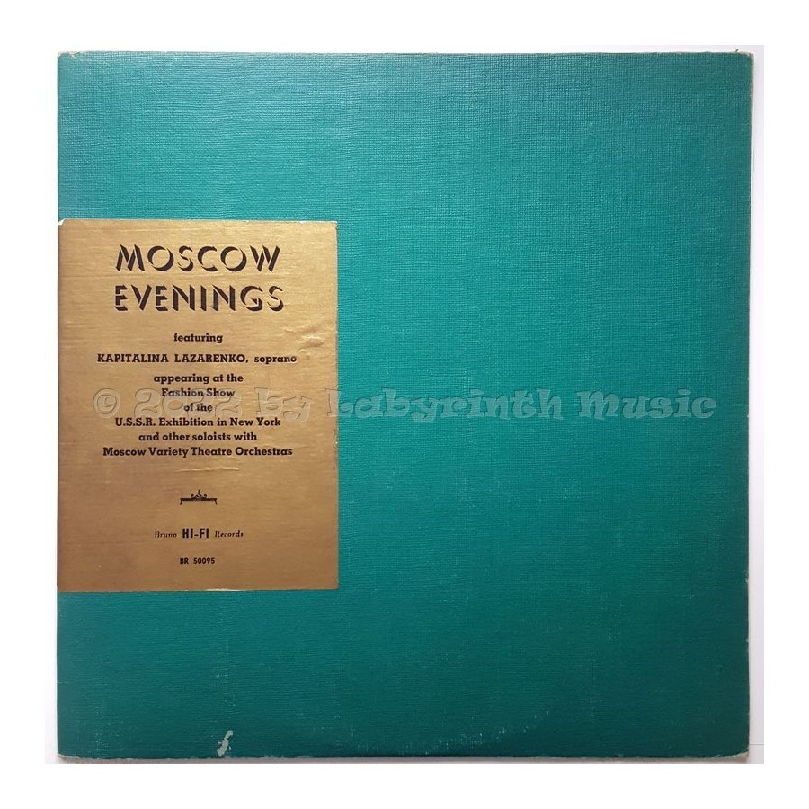 Various - Moscow Evenings • 12" Vinyl LP - Labyrinth Music