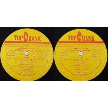 Various - Reggae Soap / Sweet Soaplam Dunk • 12" Vinyl LP • MINT - Labyrinth Music