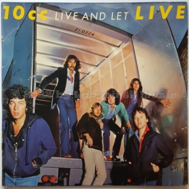 10CC - Live And Let Live • 12" Vinyl LP - Labyrinth Music