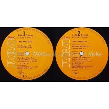 Al Stewart - Time Passages • 12" Vinyl LP • EX - Labyrinth Music