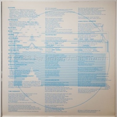 Al Stewart - Time Passages • 12" Vinyl LP • EX - Labyrinth Music