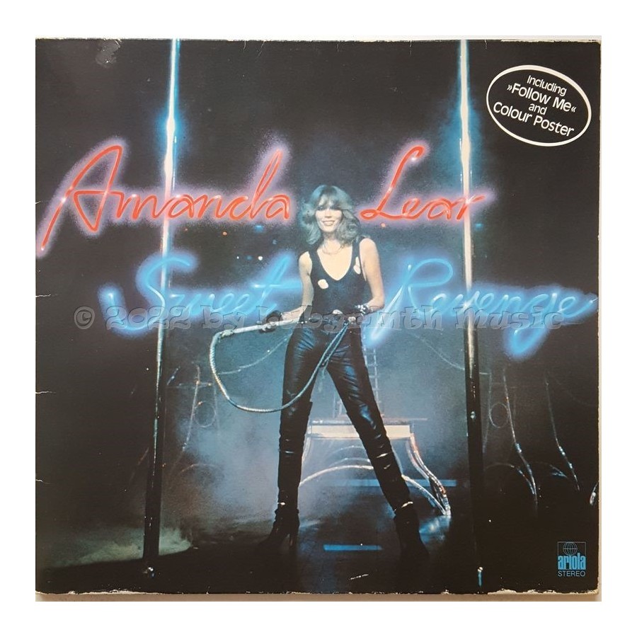 Amanda Lear - Sweet Revenge • 12" Vinyl LP - Labyrinth Music