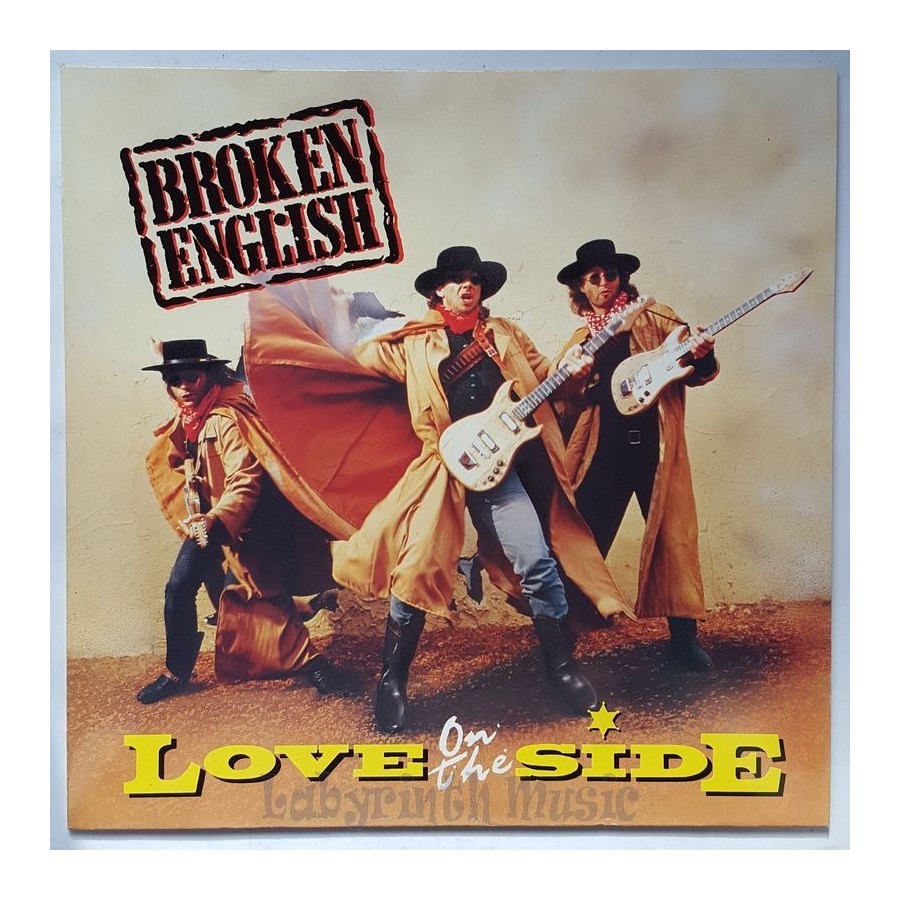 Broken English - Love On The Side • 12" Vinyl Maxi • NM - Labyrinth Music