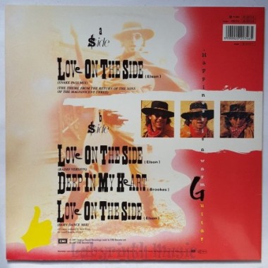 Broken English - Love On The Side • 12" Vinyl Maxi • NM - Labyrinth Music