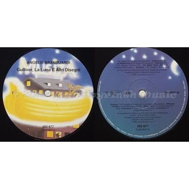Angelo Branduardi - Gulliver La Luna E Altri Disegni • 12" Vinyl LP • EX - Labyrinth Music
