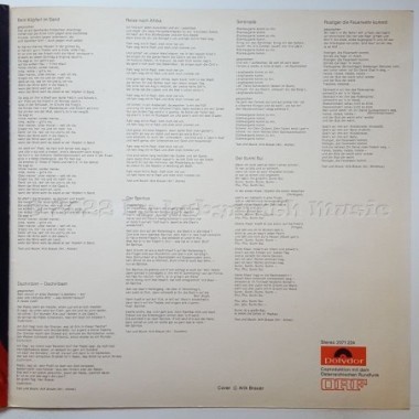 Arik Brauer - Arik Brauer • 12" Vinyl LP • EX - Labyrinth Music