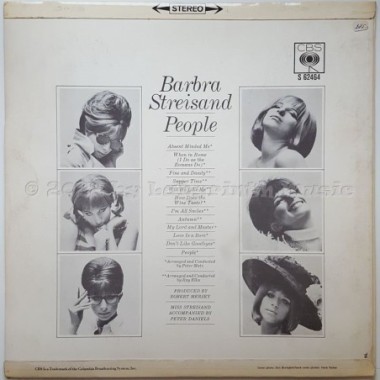 Barbra Streisand - People • 12" Vinyl LP • EX - Labyrinth Music