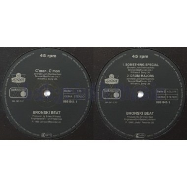 Bronski Beat - C'mon C'mon • 12" Vinyl Maxi - Labyrinth Music