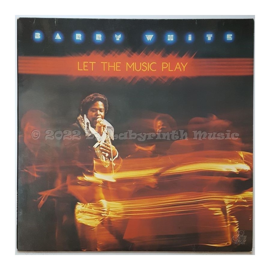 Barry White - Let The Music Play • 12" Vinyl LP • EX - Labyrinth Music