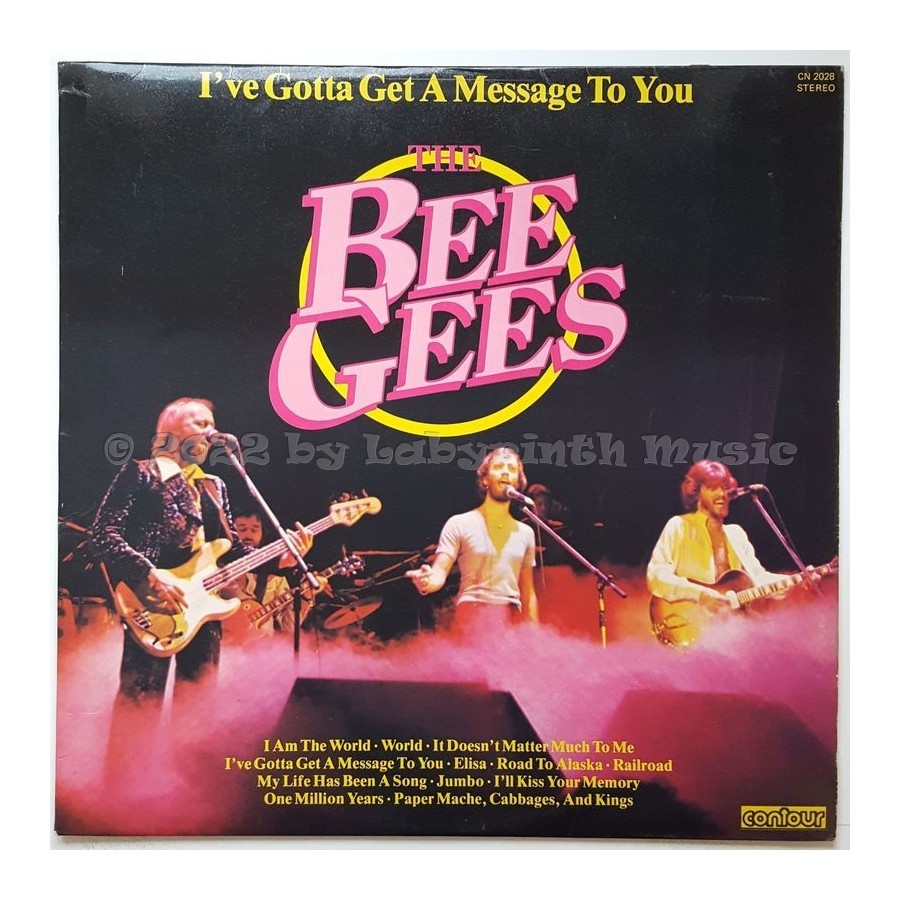 Bee Gees - I've Gotta Get A Message To You • 12" Vinyl LP - Labyrinth Music