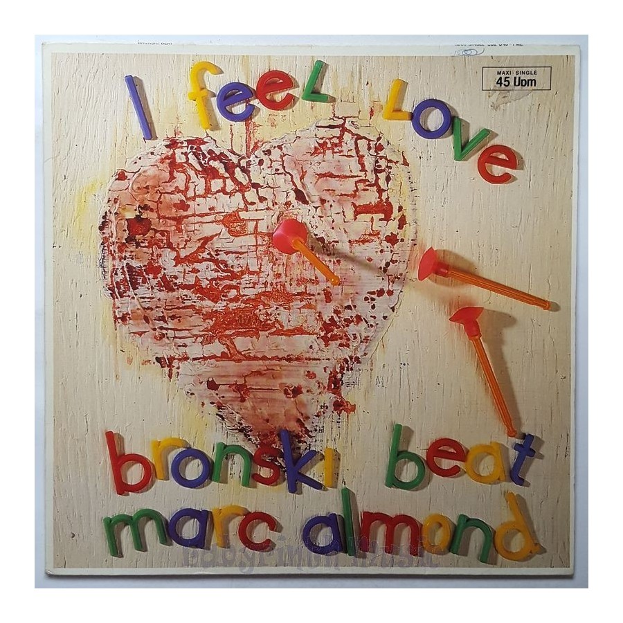 Bronski Beat (Marc Almond) - I Feel Love • 12" Vinyl Maxi - Labyrinth Music
