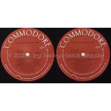 Bunk Johnson's Jazz Band - 1942 - Old New Orleans Jazz • 12" Vinyl LP • EX - Labyrinth Music