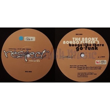 The Bronx Bongo Player's - Boogy Like There • 12" Vinyl Maxi - Labyrinth Music
