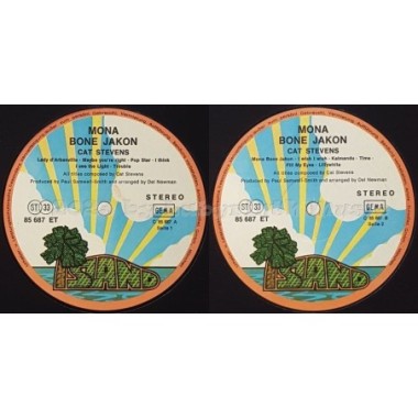 Cat Stevens - Mona Bone Jakon • 12" Vinyl LP - Labyrinth Music