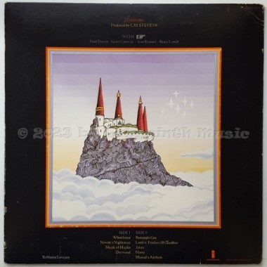 Cat Stevens - Numbers (A Pythagorean Theory Tale) • 12" Vinyl LP • EX - Labyrinth Music