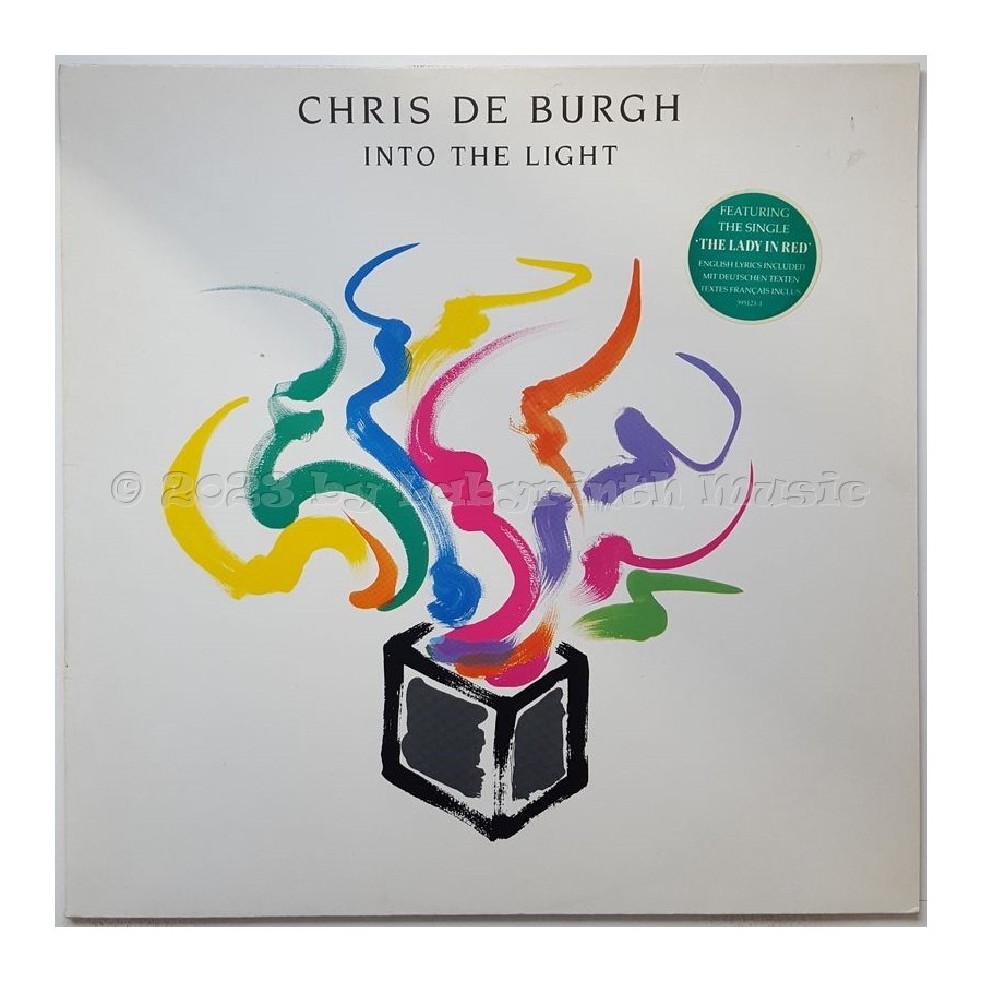 Chris De Burgh - Into The Light • 12" Vinyl LP • NM - Labyrinth Music