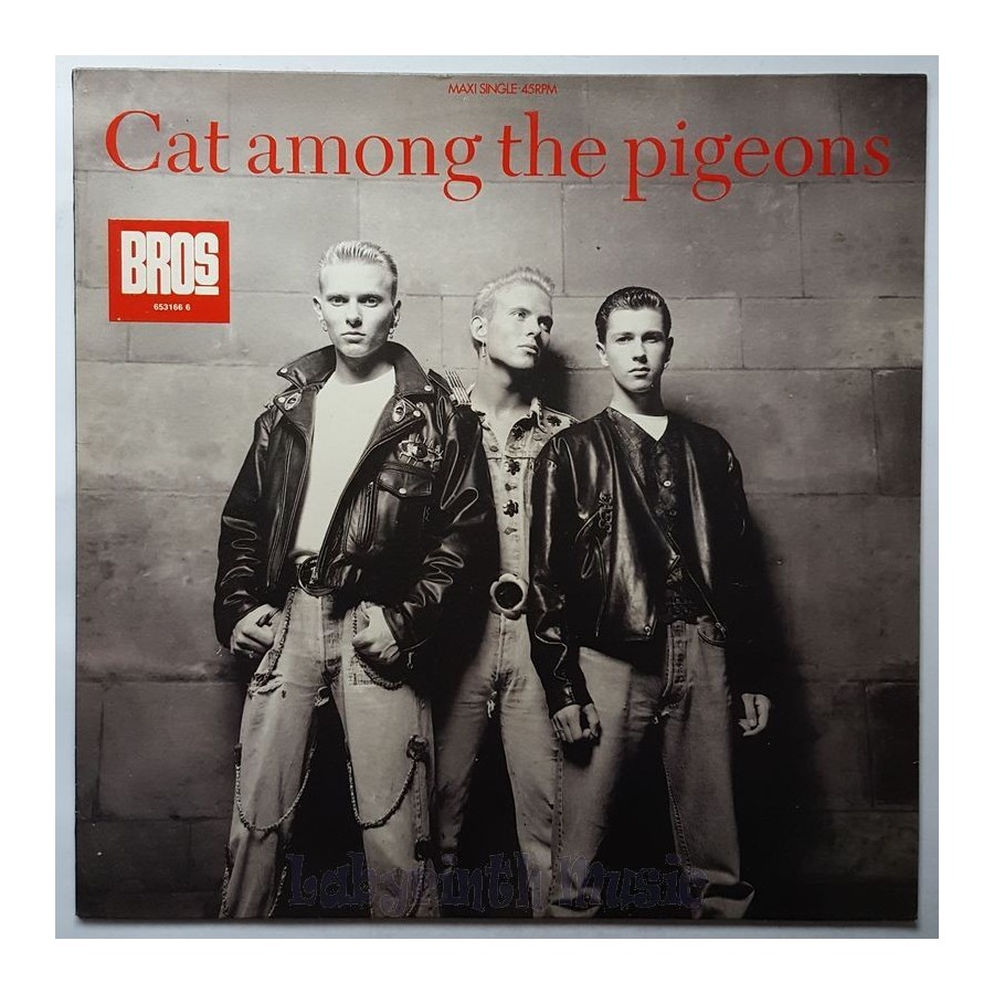 Bros - Cat Among The Pigeons • 12" Vinyl Maxi • EX - Labyrinth Music
