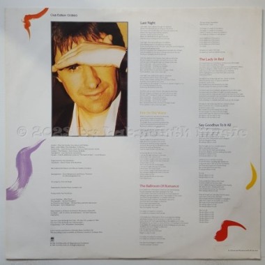 Chris De Burgh - Into The Light • 12" Vinyl LP • EX - Labyrinth Music