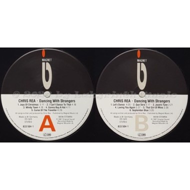 Chris Rea - Dancing With Strangers • 12" Vinyl LP • EX - Labyrinth Music