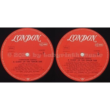 Chu Berry - A Giant Of The Tenor Sax 1938 And 1941 • 12" Vinyl LP • EX - Labyrinth Music