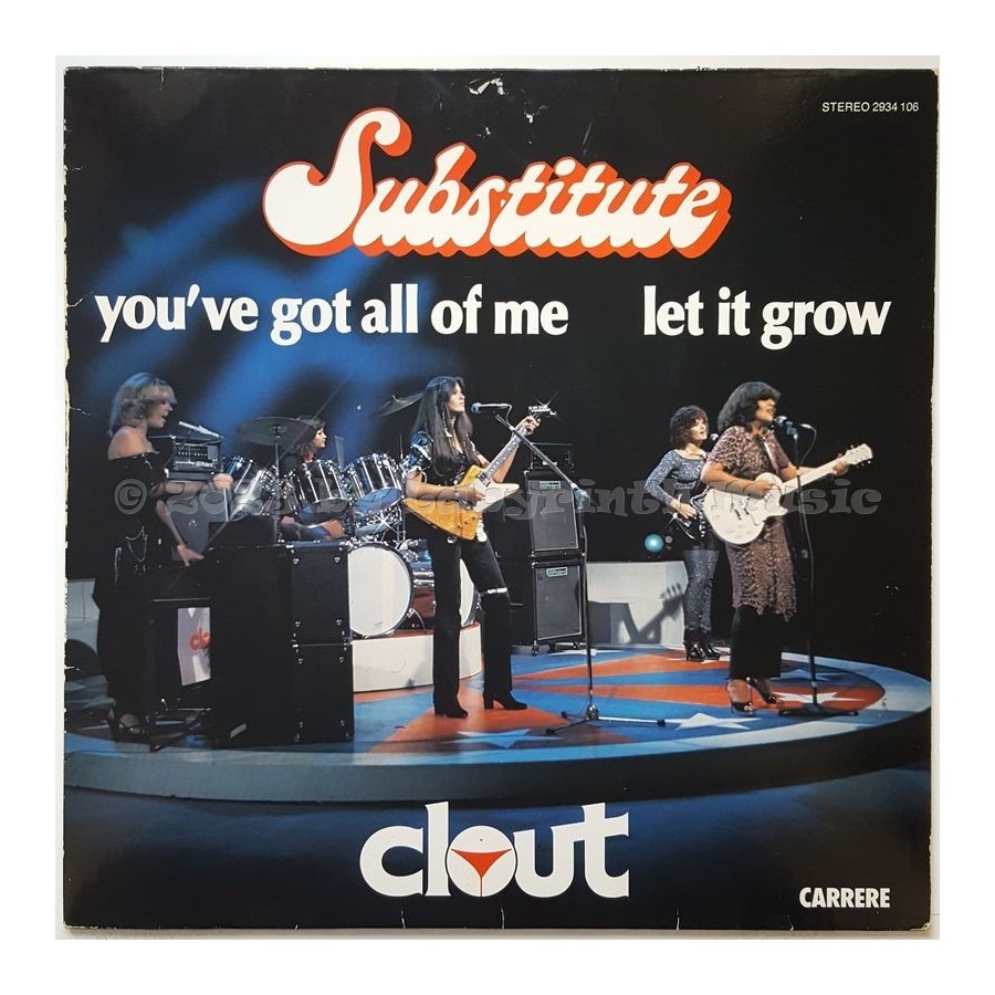 Clout - Substitute • 12" Vinyl LP - Labyrinth Music