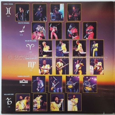 Commodores - Live • 12" Vinyl LP - Labyrinth Music