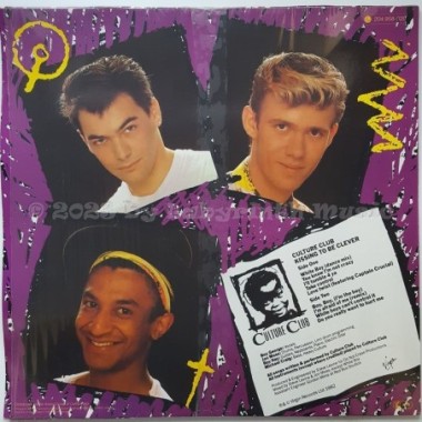Culture Club - Kissing To Be Clever • 12" Vinyl LP • EX - Labyrinth Music