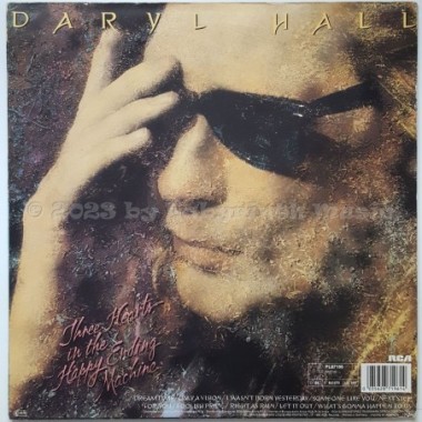Daryl Hall - Three Hearts In The Happy Ending Machine • 12" Vinyl LP • EX - Labyrinth Music
