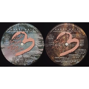 Daryl Hall - Three Hearts In The Happy Ending Machine • 12" Vinyl LP • EX - Labyrinth Music