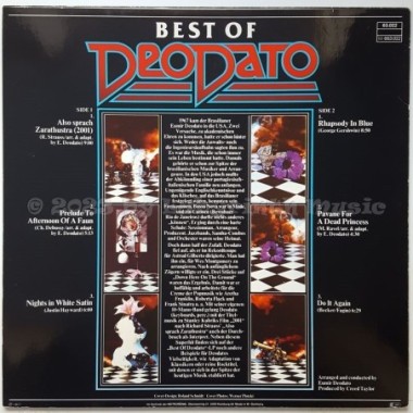 Deodato - Best Of Deodato • 12" Vinyl LP • EX - Labyrinth Music