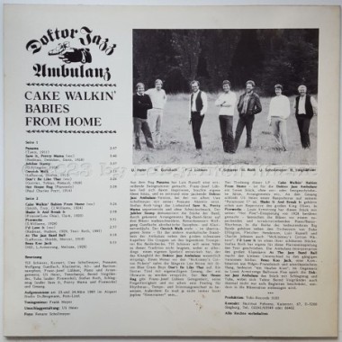 Doktor Jazz Ambulanz - Cake Walkin' Babies From Home • 12" Vinyl LP • MINT - Labyrinth Music