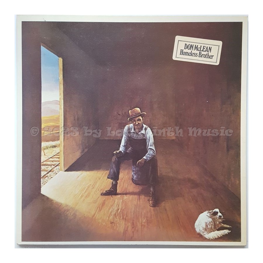Don McLean - Homeless Brother • 12" Vinyl LP • NM - Labyrinth Music