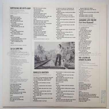 Don McLean - Homeless Brother • 12" Vinyl LP • NM - Labyrinth Music