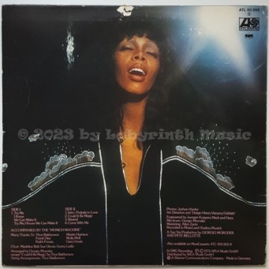 Donna Summer - A Love Trilogy • 12" Vinyl LP - Labyrinth Music
