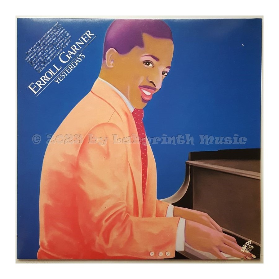 Erroll Garner - Yesterdays • 12" Vinyl LP • MINT - Labyrinth Music