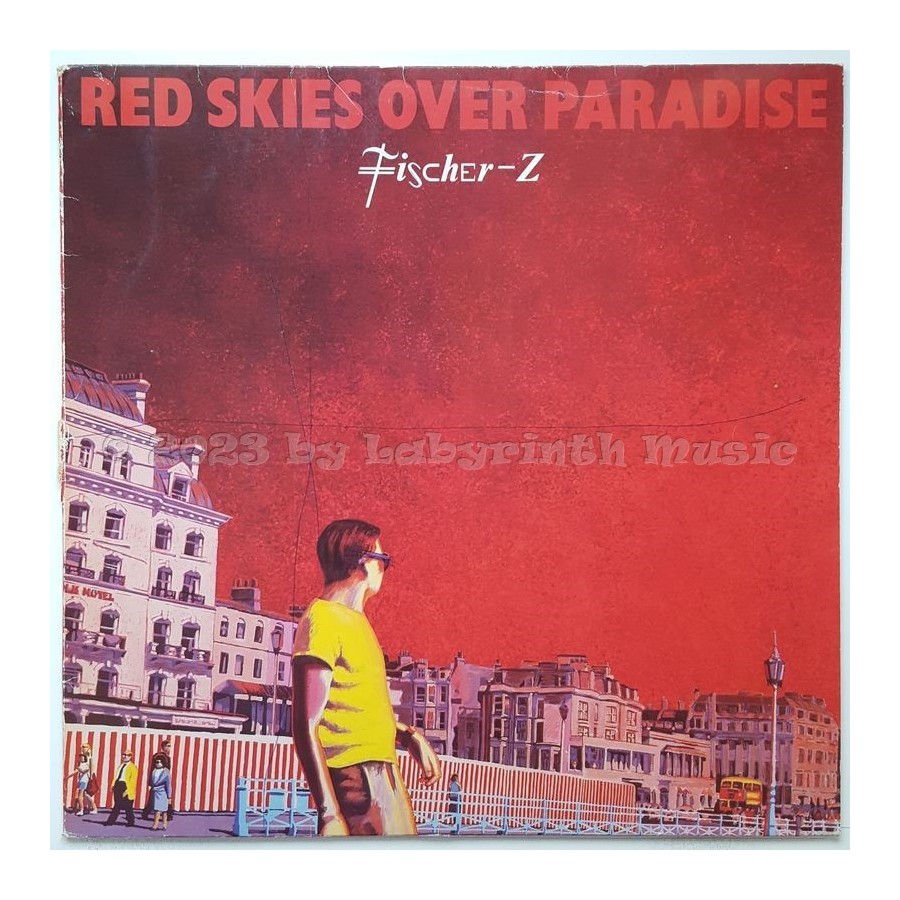 Fischer-Z - Red Skies Over Paradise • 12" Vinyl LP - Labyrinth Music