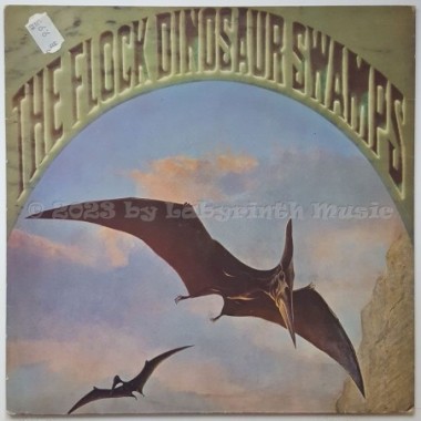 The Flock - Dinosaur Swamps • 12" Vinyl LP • EX - Labyrinth Music