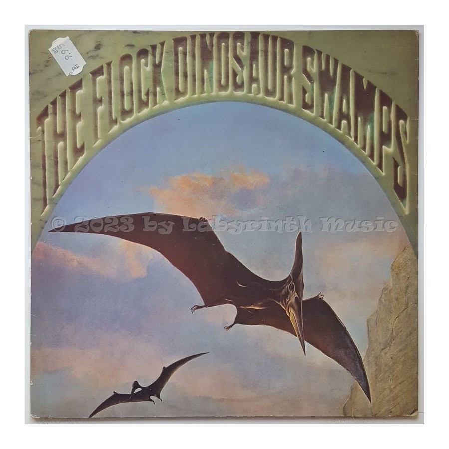 The Flock - Dinosaur Swamps • 12" Vinyl LP • EX - Labyrinth Music