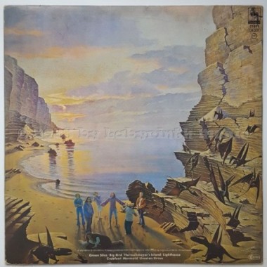 The Flock - Dinosaur Swamps • 12" Vinyl LP • EX - Labyrinth Music
