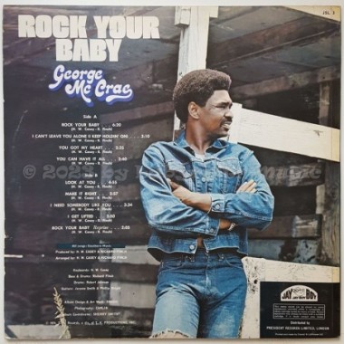George Mc Crae - Rock Your Baby • 12" Vinyl LP • EX - Labyrinth Music