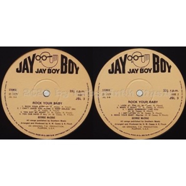 George Mc Crae - Rock Your Baby • 12" Vinyl LP • EX - Labyrinth Music