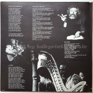 Georges Moustaki - Bobino 70 • 12" Vinyl LP - Labyrinth Music